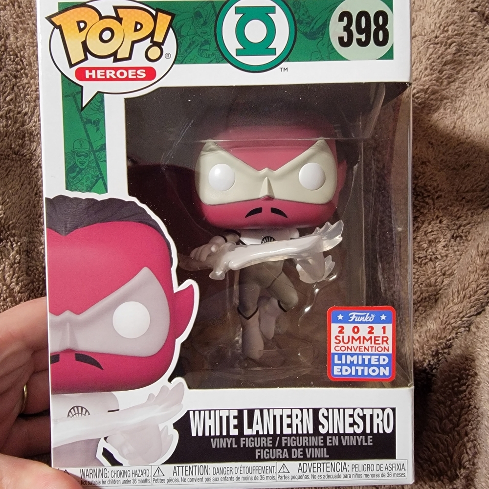 White Lantern Sinestro #398 Funko Pop